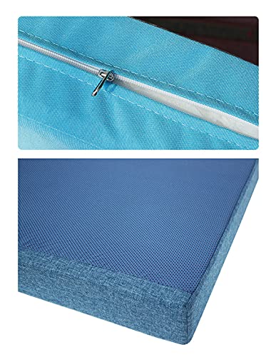 Coussin de banc de jardin imperméable blanc : l'élégance extérieure