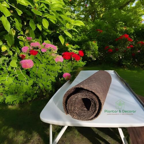 Kit 02 Mantas De Fibra De Coco Orquídea Bromélia Jardinagem