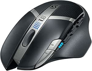 Logitech G602 Lag-Free Wireless Gaming Mouse – 11 Programmable Buttons, Upto 2500 DPI