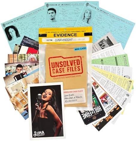 Unsolved Case Files Quick Play: Who Murdered Luna Knight? | Cold Case Murder Mystery Game