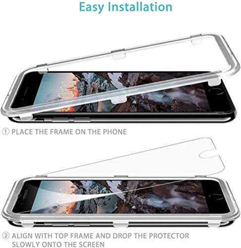 image for Syncwire Screen Protector for iPhone 8 Plus / 7 Plus [3-Pack], 9H Hard