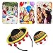 Shurhome Cartoon Small Hat Hairband Soft Polyester Headpieces Fashionable Headwear for Costume Parties and Holiday Fun Multicolor Selection