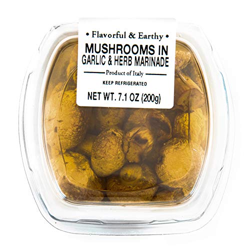 Fresh Pack Garlic and Herb Marinated Mushrooms, 7.1 oz