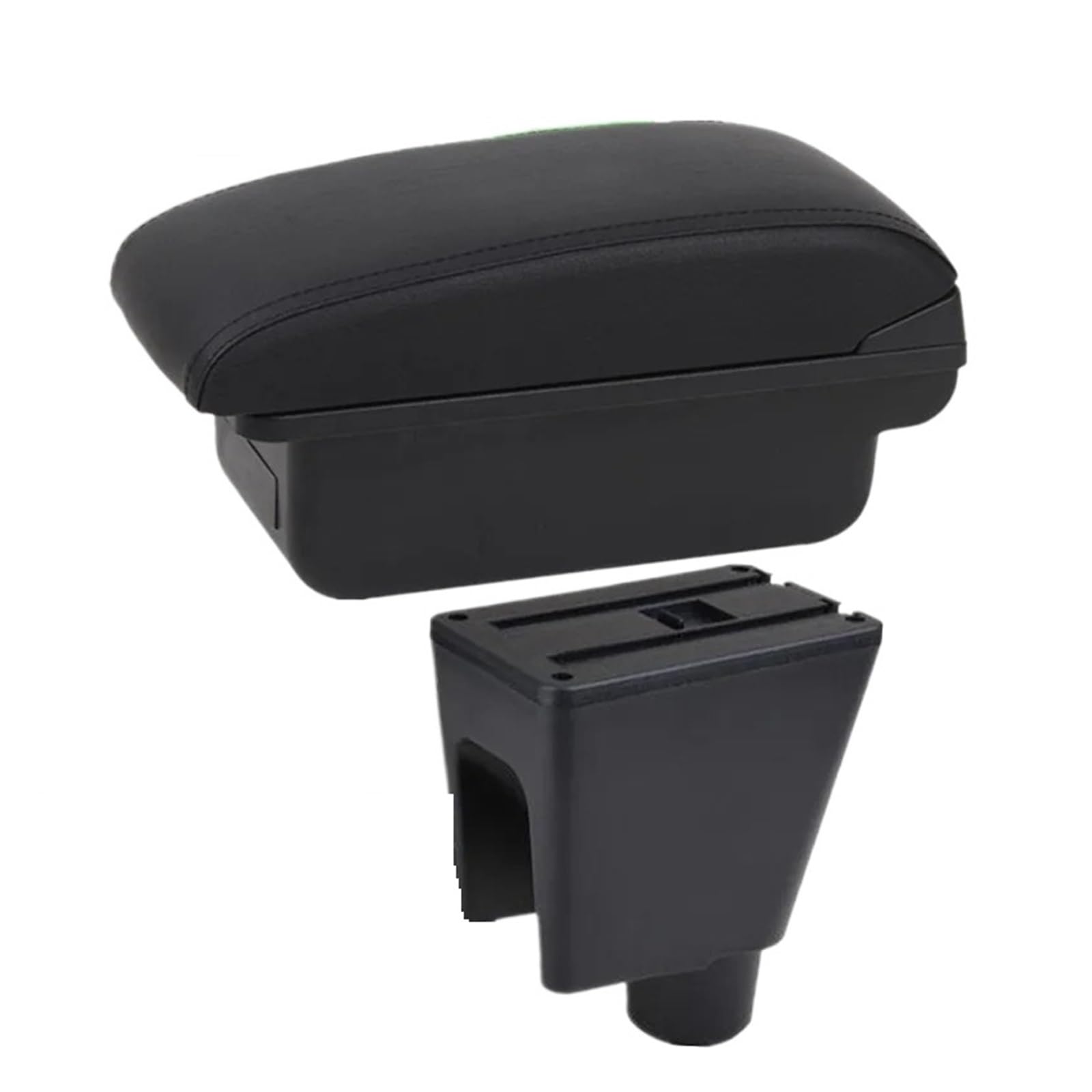 UMDJJU For Chevrolet For Spark 2010-2014 Car Armrest Storage Box Interior Retrofit Accessories Car Centre Console Armrest Box(B1 red line 3USB)