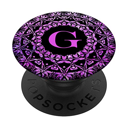 Supporto per cellulare Pop Up Grip, Monogramma