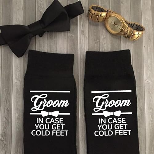 PartyGifts&beyond Bachelor Party Favors Groomsmen proposal Gifts Socks Soft and Cozy Groom Squad Socks4