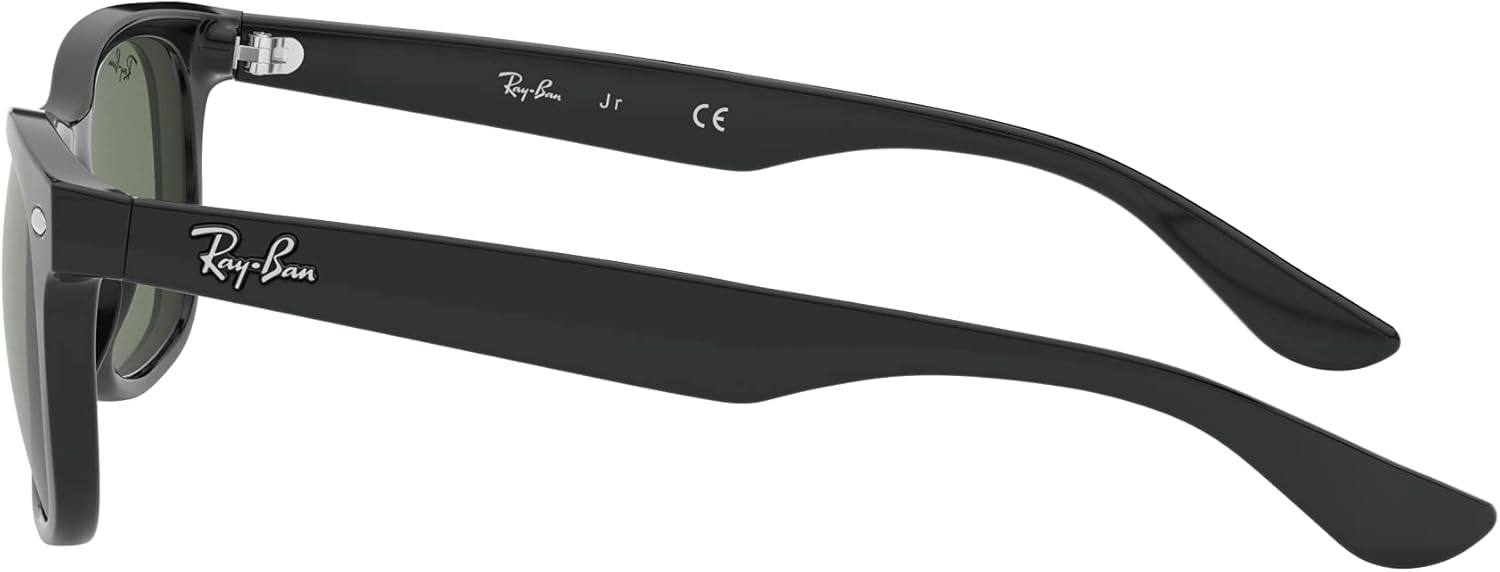 Ray-Ban Wayfarer Sunglasses RJ9052S for Kids Black/Green 47 Millimeters