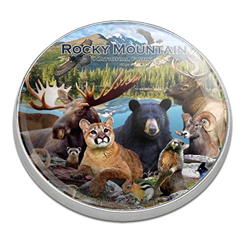 GRAPHICS & MORE Rocky Mountain Animals Golf Ball Marker