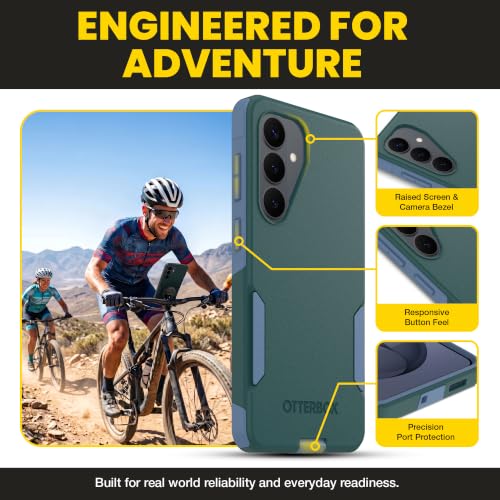 Image of OtterBox Samsung Galaxy S26 - Commuter Series Magnetic Case - Ocean Tides | 3X Military Drop Protection - Dual-Layer Design - Magnetic Fast Charge - Raised Edges - Port Covers
