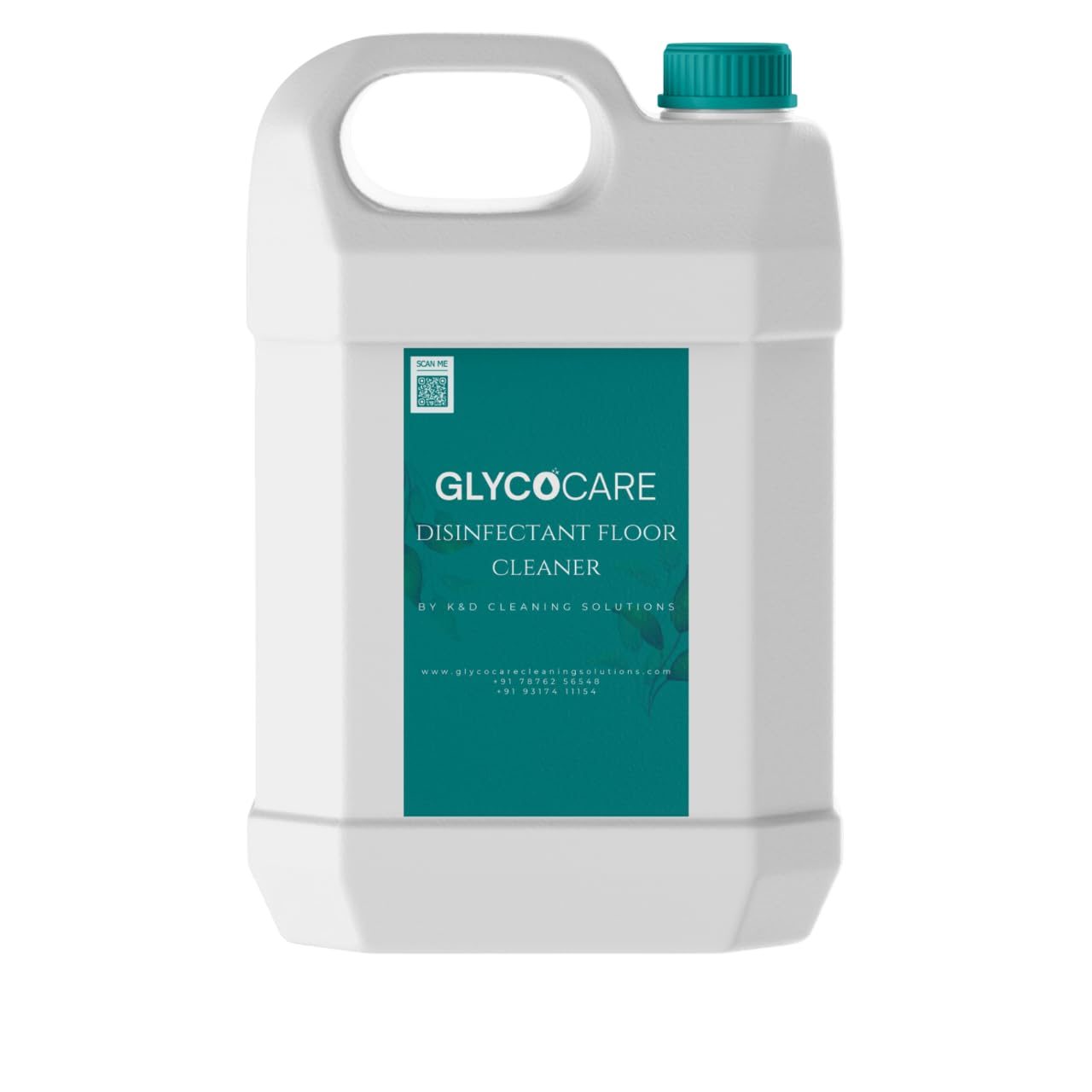 Liquid Disinfectant – Powerful Sanitizer for Home & Office Use | Multi-Purpose Disinfectant (Green, 5 Ltr.)