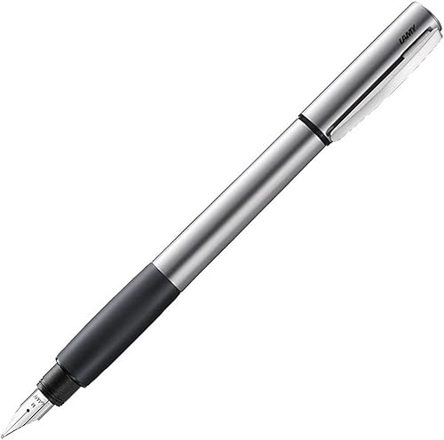 Lamy L96KKF Accent - Pluma estilográfica, aluminionegro, fina