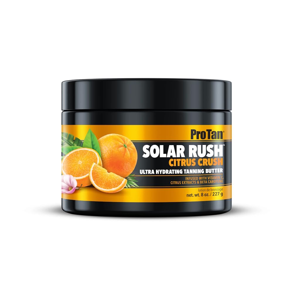 Solar Rush Citrus Crush Ultra Hydrating Tanning Butter Indoor/Outdoor 8oz