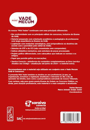 Mini Vade Mecum - Civil e Empresarial - Meu Curso - 13ª edição 2024