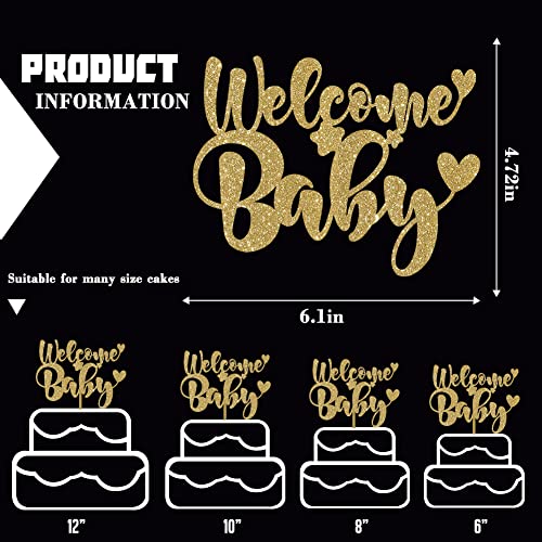 Welcome Baby Name Cake Topper, Baby Shower Cake Topper, Gender Reveal Party Cake Topper, Baby Boy Cake Topper, Baby Girl Cake Topper #TOP1