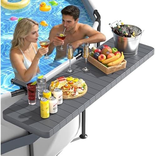 BoYata Pool Bar, Above Ground Pool Accessories, for Frame Swimming Pools