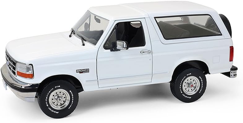 PRE-Order 1993 Ford Bronco XLT - Oxford White (Artisan Collection) Diecast 1:18 Scale Model - Greenlight 19086