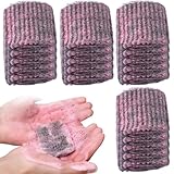 Almohadillas de jabón de Lana de Acero para 20 Piezas, Estropajo prejabonado, estropajos metálicos antiarañazos para Limpiar ollas, sartenes, hornos, Grasa Resistente