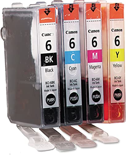 Cartouches d'encre Canon BCI 6 d'origine pour imprimantes de la série i950