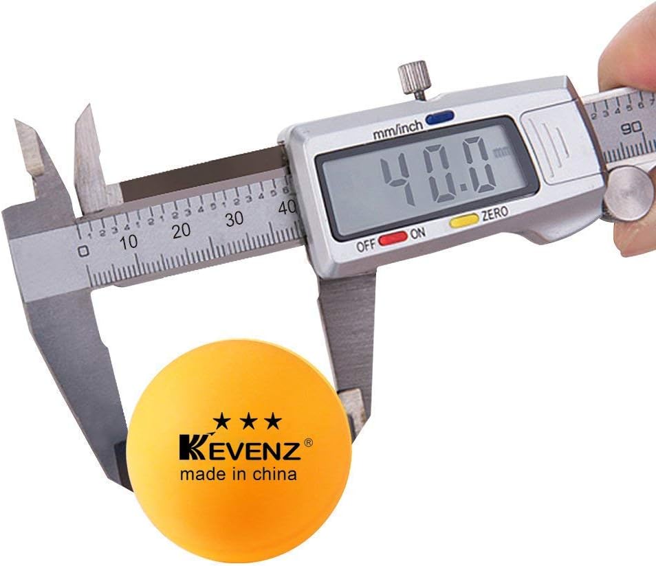 KEVENZ 60-Pack 3-Star 40+ Orange Table Tennis Balls, Advanced Ping Pong Ball : Sports & Outdoors