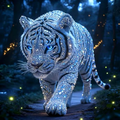 Diamond Art Club Kits, Tiger
