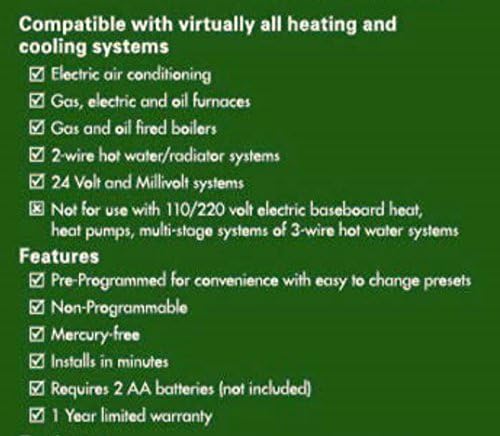 Hunter 44157 - 5/2-Day Digital Programmable Thermostat (Home Thermostat, AC, Heat)