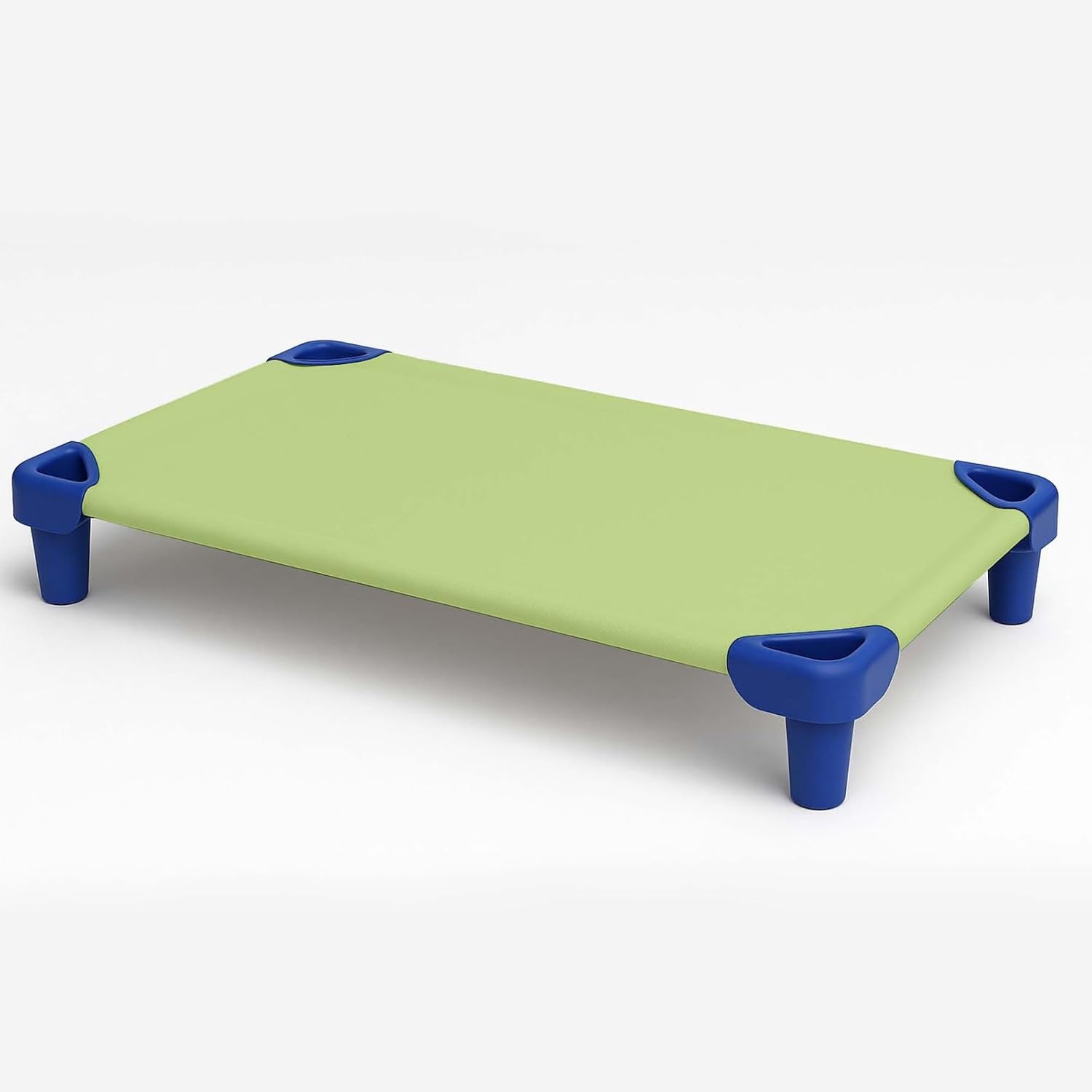 KRISHNA Daycare Cot Sheets for Toddler and Preschool with Corner Elastic Loops, Soft & Comfortable Brushed Microfiber Crib Sheet Kids Naptime, 22" x 40", Pack of 6, Light Grey