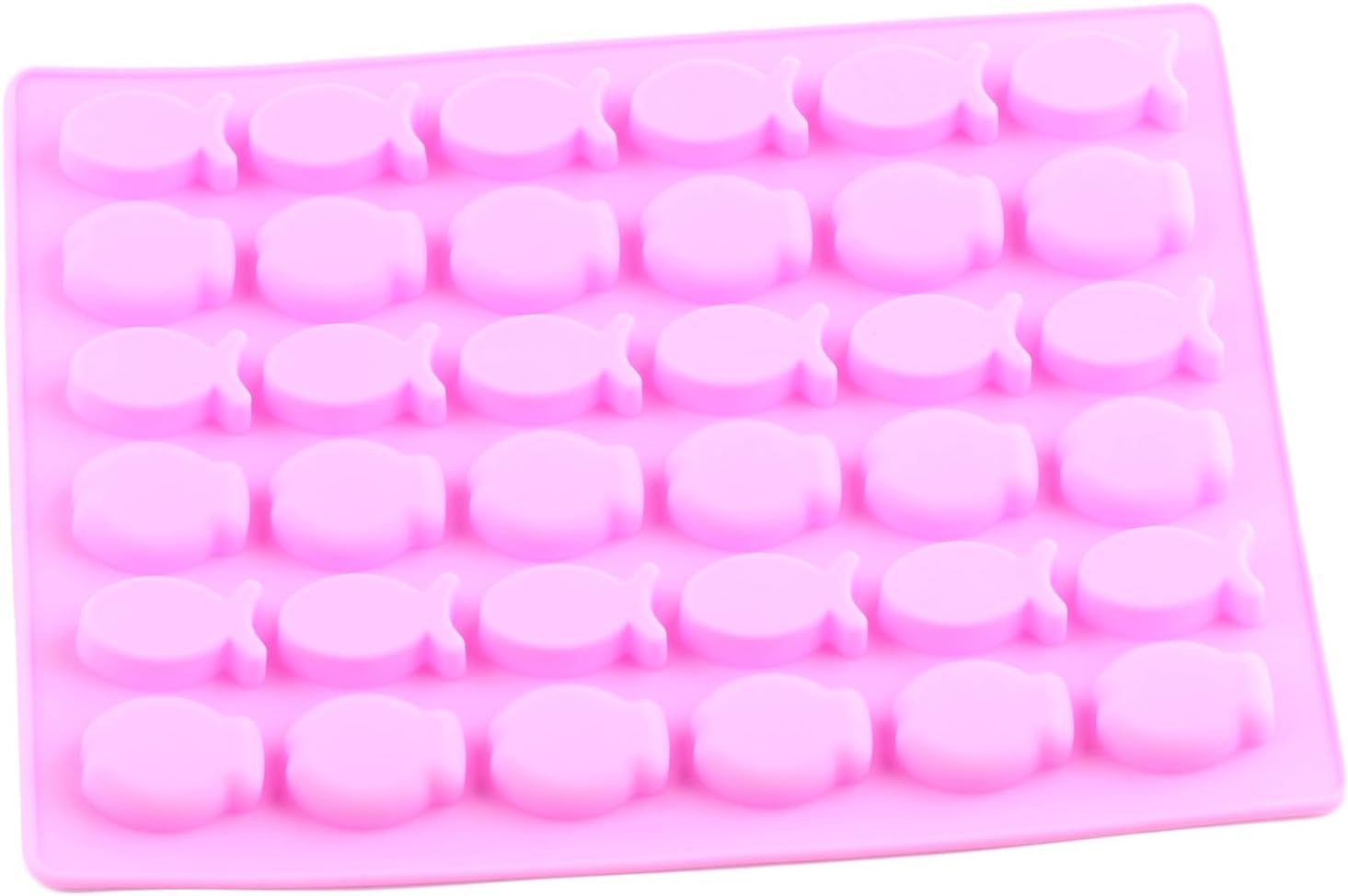 36 Cavity Mini Fish Silicone Candy Molds For Candy Chocolate Gummy Cake Topper