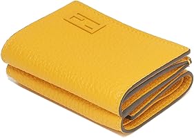 Amazon | [フェンディ] 三つ折り財布 ミニ財布 イエロー メンズ 