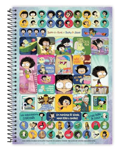 Caderno Universitario Capa Dura 1 mm 80 Folhas Irmao do Jorel Nova credeal