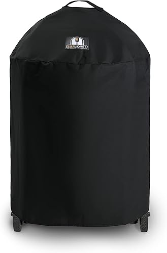 SUPJOYES 6755 - Funda para parrilla Char-Griller Akorn Kamado, resistente al agua, resistente a los desgarros, color negro
