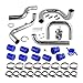 PKSABB Turbo Intercooler Piping Kit for Honda Civic EG EK 92-00;Acura Integra DC2 D15 D16 B16 B18 94-01;Del Sol 93-97