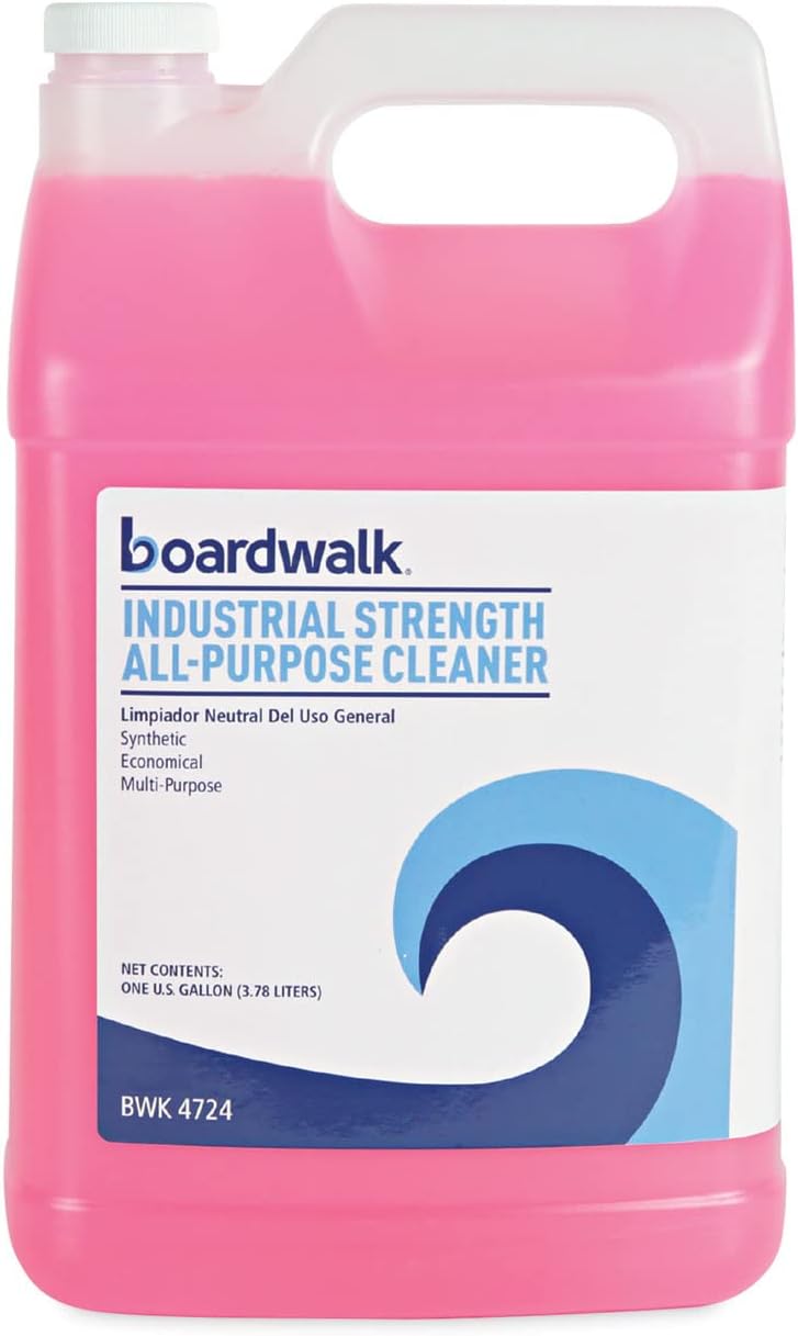Boardwalk 570600-41ES01 1 Gallon Bottle Unscented Industrial Strength Glass Cleaner (4/Carton)