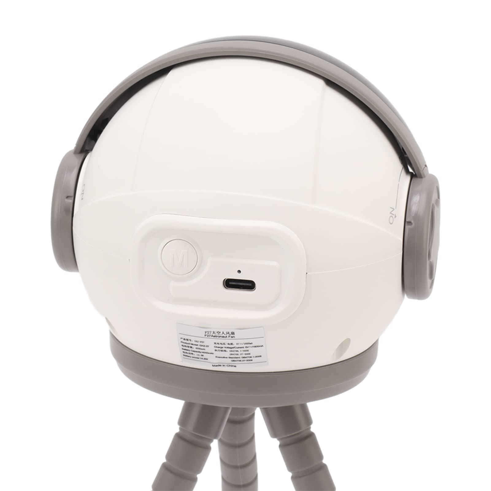 Hyuduo Ventilatore Passeggino Ricaricabile, Clip Ventola con Treppiede
