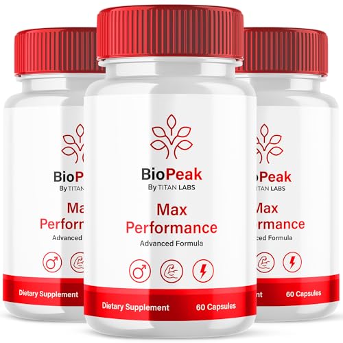(3 Pack) Biopeak Capsules, Biopeak Reviews, Bio Peak Advanced Formula, Biopeak Pills, Biopeak Vitamins, Biopeak, Biopeak All Natural Support Formula, Bio Peak Capsules, Bio Peak Pills (180 Capsules)