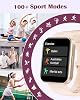 RUIMEN Smart Watches para Mujer, Llamadas por Bluetooth, Fitness Tracker Rosa | para iPhone/Android, Pantalla HD 1.85", Monitor de Ritmo Cardíaco y Sueño, Contador de Pasos y Calorías, Más de 100 Deportes, Resistente al Agua 4