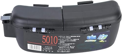 Miniatura 9 de VGEBY Caja de aparejos de pesca, bolsa de cintura multifuncional para señuelos cebos, gancho portátil, organizador de accesorios de pesca