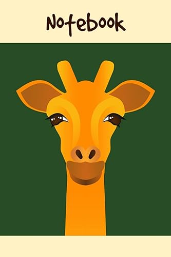 Notebook: Cure Safari Giraffe Homework Book Notepad Notebook Composition and Journal Gratitude Diary Gift