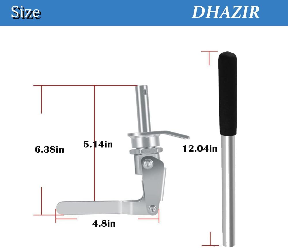 66784 Stud Mount Valve Spring Compressor Removal Tool Fit for All 3/8'' 7/16'' Rocker Studs, Valve Spring Remove Install Tool