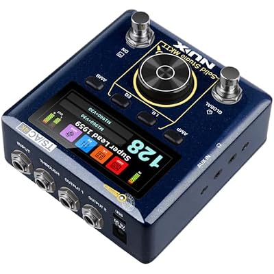 NUX Solid Studio MKII Preamp, Power Amp Simulator, IR Loader, Authentic Tube-Amp Feel,True Stereo Cabinet, Ultra-Low Latency, Full I/O & Output Flexibility,Built-in Effects & Custom Routing