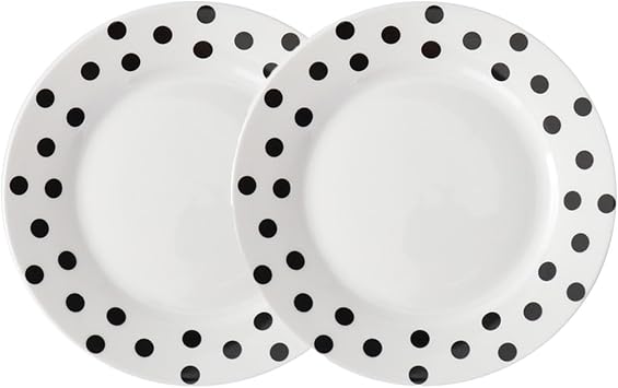Ceramic Plates,Porcelain Plates,Dessert Plate Ceramic,8 Inch Appetizer Salad Aestheti Porcelain Dinner Plate,for Steak,Pizza,Snack,Kitchen,Party,Restaurant,Dishwasher and Microwave Safe