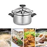 304 stainless steel pressure cooker, outdoor camping portable pressure cooker, large-capacity...