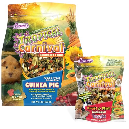 Brown's Tropical Carnival Gourmet Guinea Pig Bundle