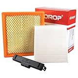 6.7 Cummins Diesel Engine Air Filter and Cabin Air Filter Compatible with 2007-2025 Dodge Ram 2500