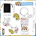 Konsait Bus Driver Appreciation Gifts School Bus Keychain Thank You Keychain Thank You School Driver Appreciation Gift for Graduation Welcome Back Birthday Christmas