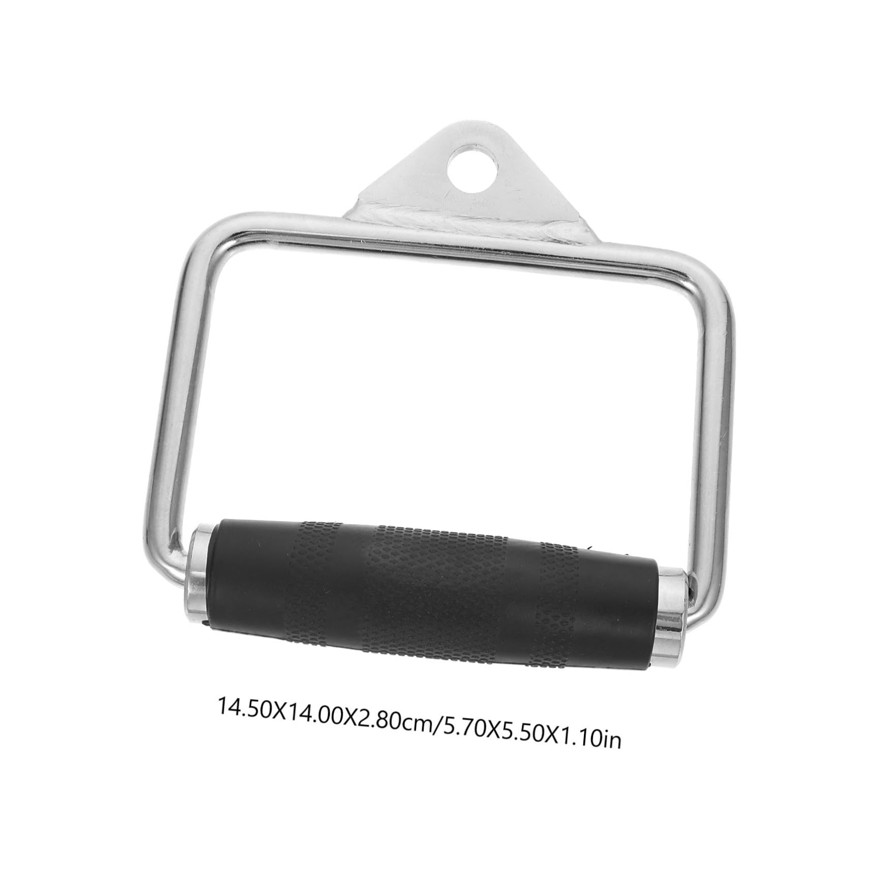 UPKOCH Maniglia per Fitness da Trazione, Acciaio Plastica Nera | Impugnatura Ergonomica, Compatta e Antiscivolo, Formato Portatile per Esercizi di Pull-up e Hanging