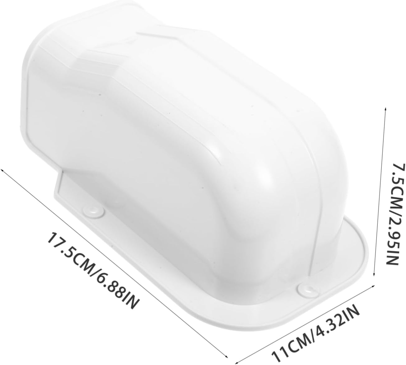 5pcs Air Conditioner Tube Cover Duct Cover for Concealing Pipes Central Air Conditioning Accessory Easy Installation for Neat Home Environment