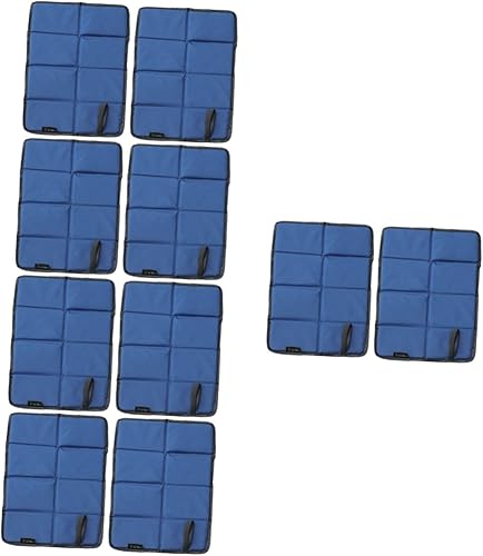 Kisangel Cojín plegable para asiento de playa, almohadilla de espuma de célula cerrada, almohadilla de dormir al aire libre+esterilla de pícnic,