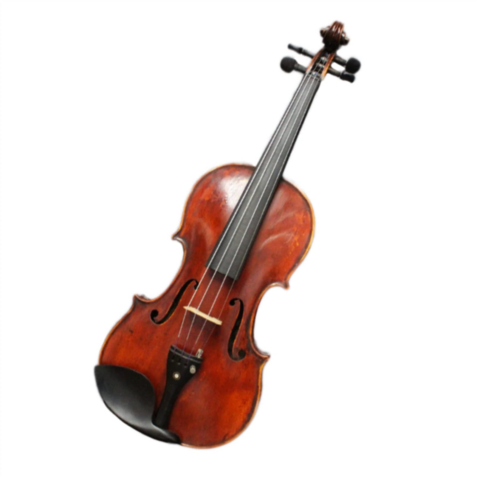 Violon Student 4/4 di Violino Acustico Europeo in Legno One Piece Flame con Custodia IPE Bow Bridge Kit