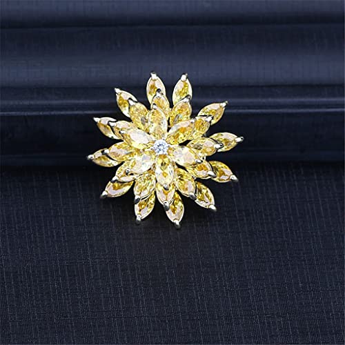 Broche fleur intelligente rotative accessoire idéal pour mariages