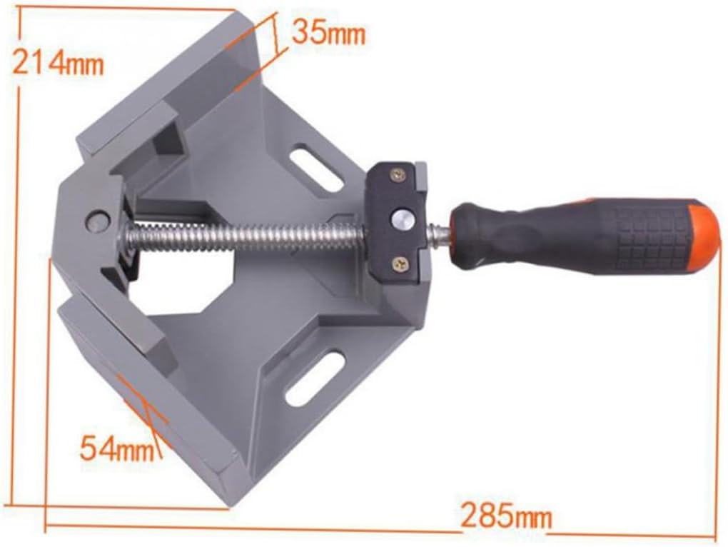 Multi-function Right Angle Clamp Woodworking Clamp for Precision Fixation Lightweight Durable Material for Framing and Cabinet Making Projects